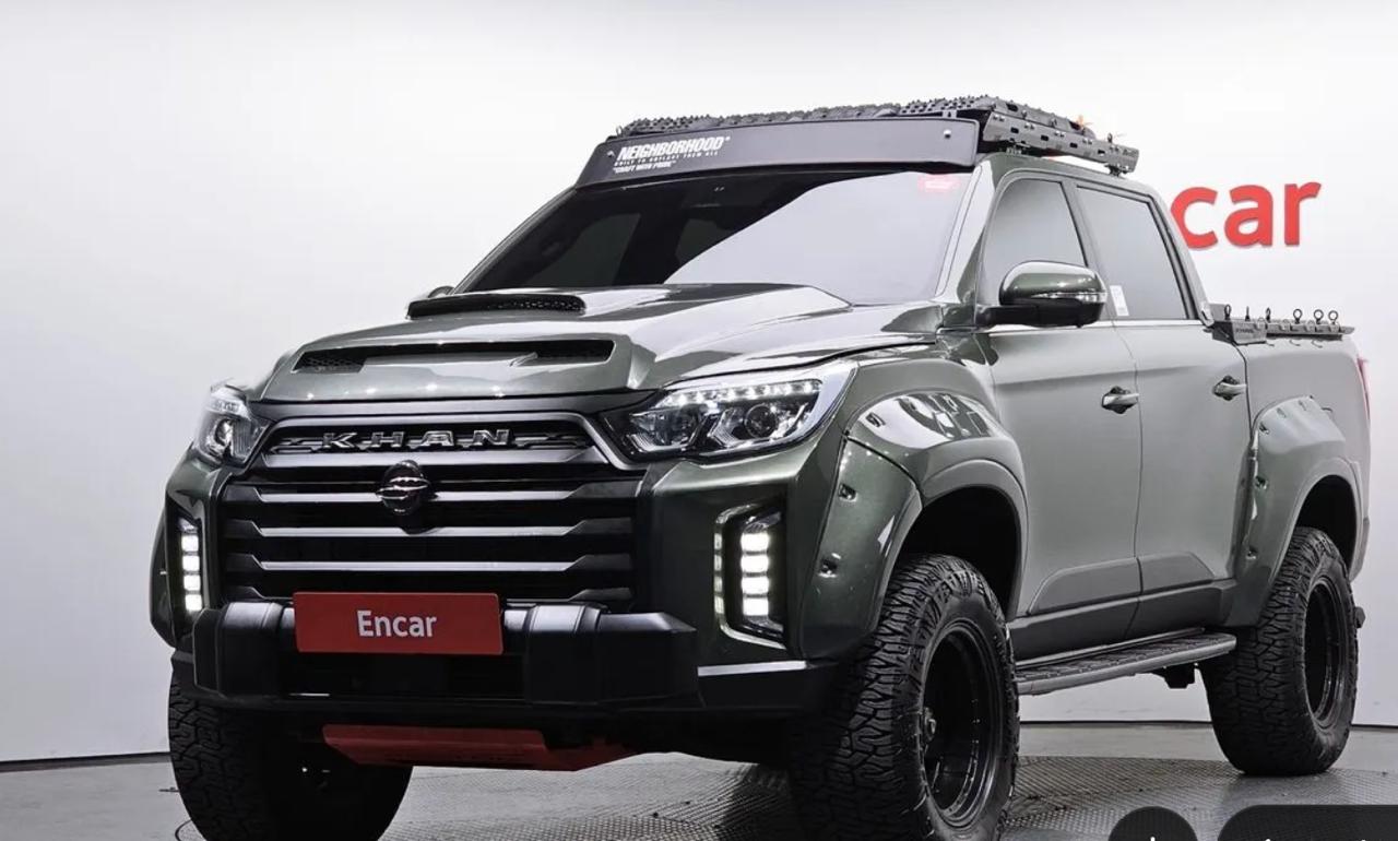 KGM SsangYong Sports Khan на площадке Encar в Южной Корее